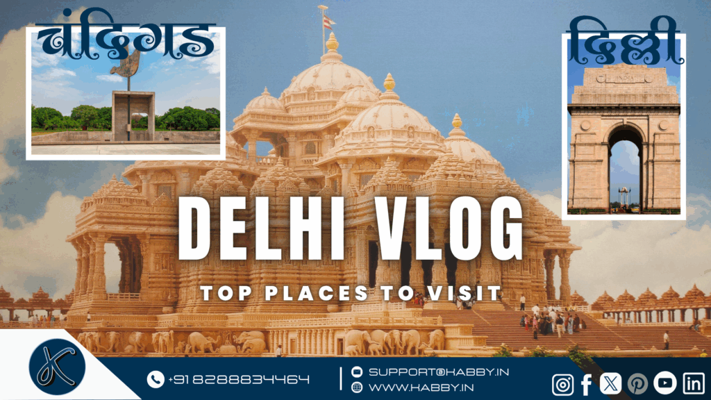 Book Chandigarh to Delhi One Way Taxi with Kabby – Safe, Affordable & Easy 2 Taxi from Chandigarh to Delhi