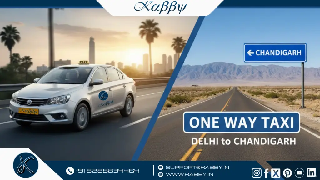 One Way Taxi Delhi to Chandigarh with Kabby Cab 1 One Way Taxi Delhi to Chandigarh