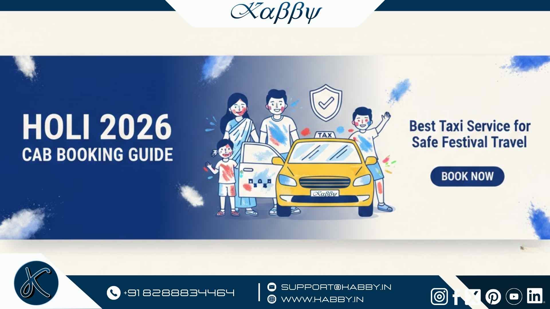 Holi 2026 Cab Booking