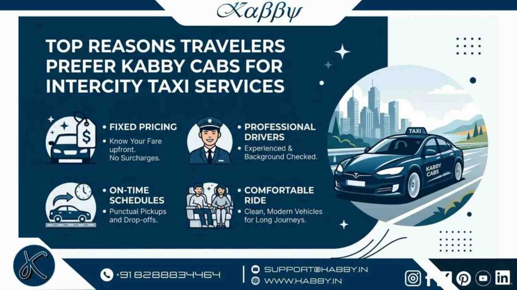 Top Reasons Travelers Prefer Kabby Cabs for Intercity Taxi Services 2 Intercity Taxi Service